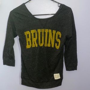 Original Retro Brand Boston Bruins 3/4 Sleeve